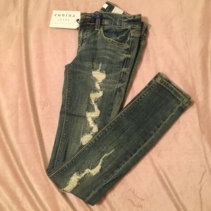 Eunina low rise skinny jeans